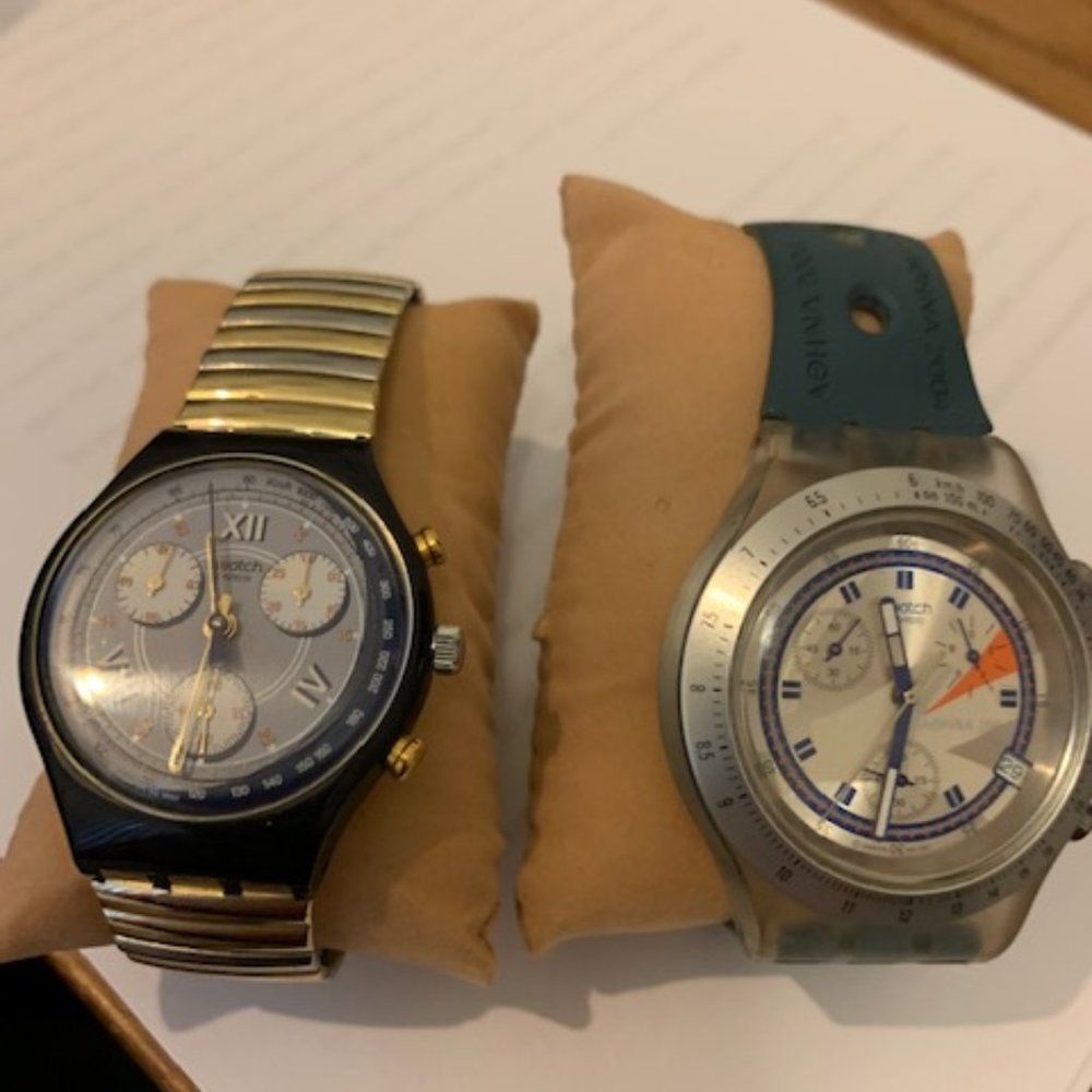 Swatch Swiss made Chronograph Watches